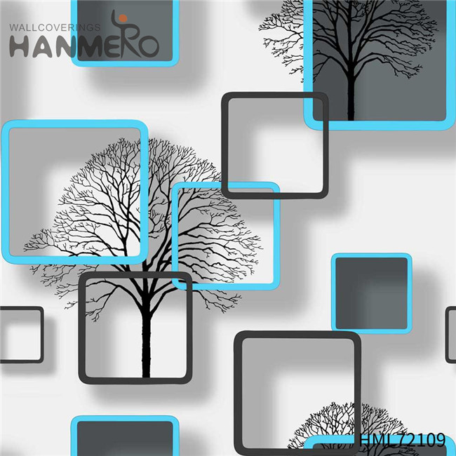 HANMERO Technology Scrubbable Geometric PVC European Kids Room 0.53M wallpaper wallcoverings