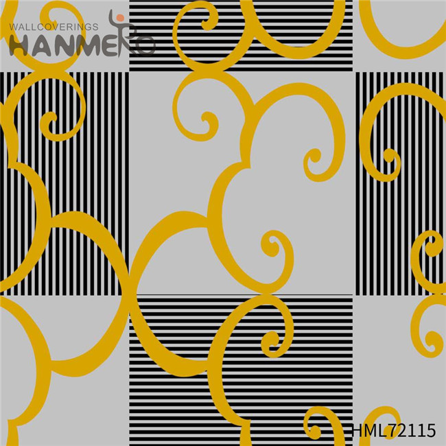 HANMERO 0.53M wallpaper for your house Geometric Technology European Kids Room Scrubbable PVC