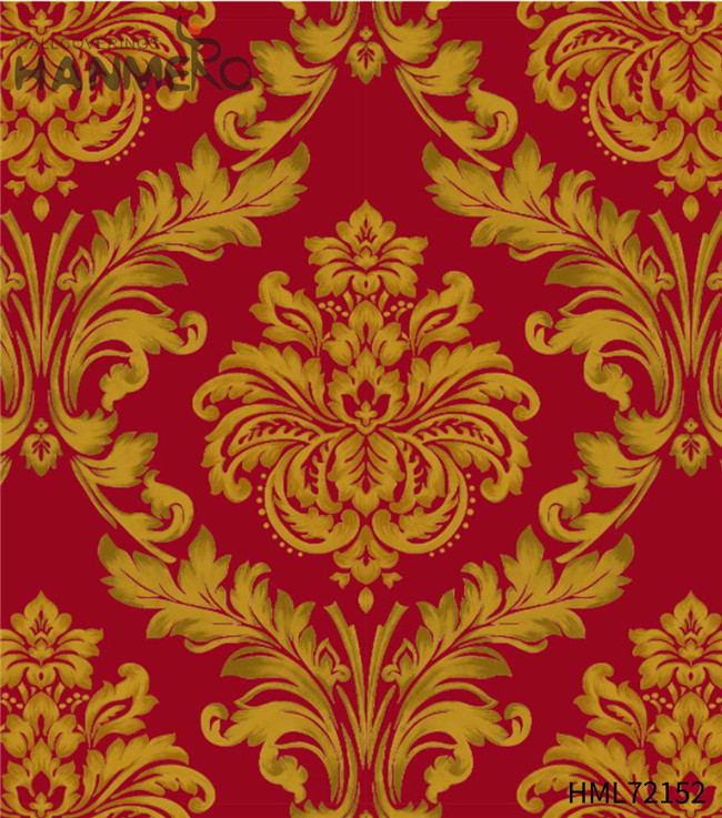 HANMERO house wallpaper Standard Flowers Deep Embossed European Restaurants 0.53M PVC