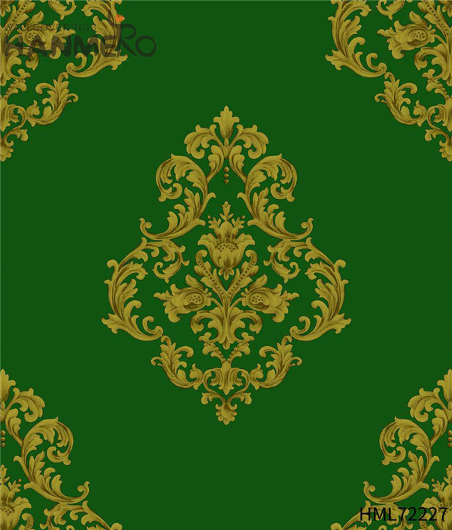 HANMERO PVC Exporter Geometric 0.53M European Bed Room Bronzing decorative wallpaper