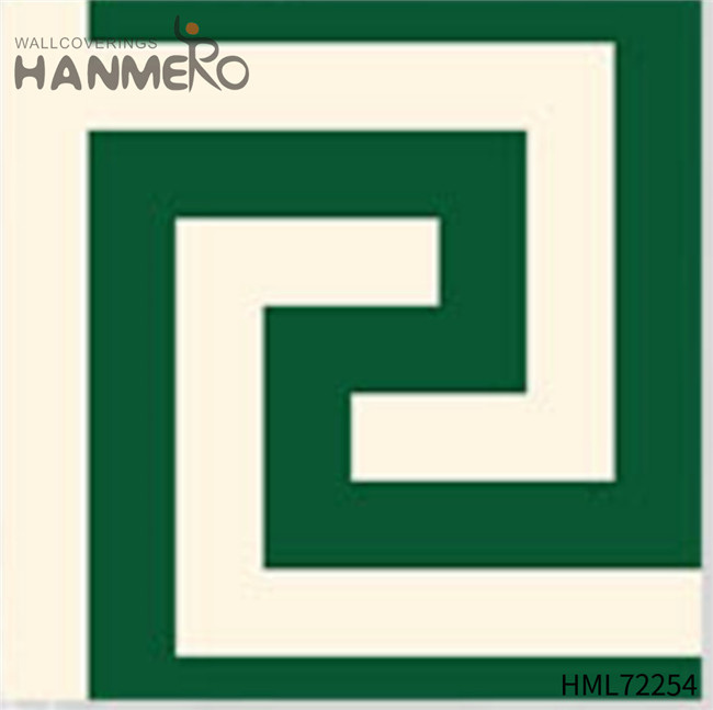 HANMERO Exporter PVC Geometric Bed Room 0.53M picture wallpaper European Bronzing