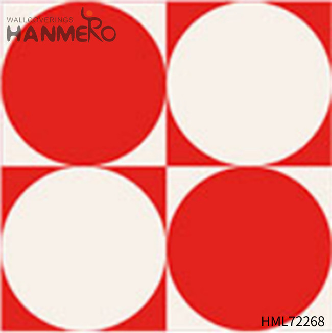 HANMERO wallpaper for your room Exporter Geometric Bronzing European Bed Room 0.53M PVC