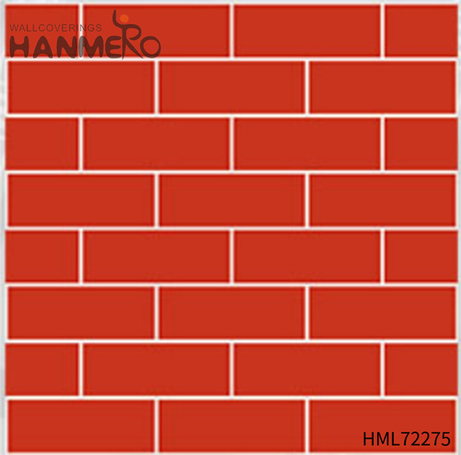 HANMERO home furnishing wallpaper Exporter Geometric Bronzing European Bed Room 0.53M PVC