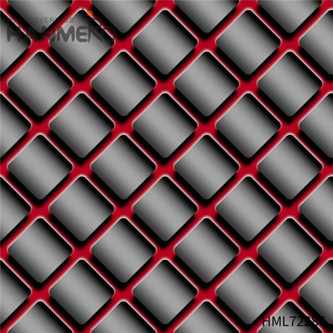 HANMERO unique home wallpaper Exporter Geometric Bronzing European Bed Room 0.53M PVC