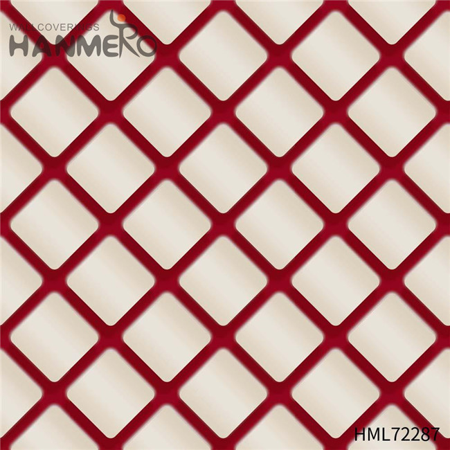 HANMERO online wallpaper shop Exporter Geometric Bronzing European Bed Room 0.53M PVC