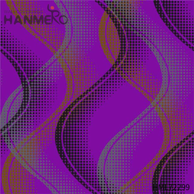 HANMERO animated wallpaper Exporter Geometric Bronzing European Bed Room 0.53M PVC