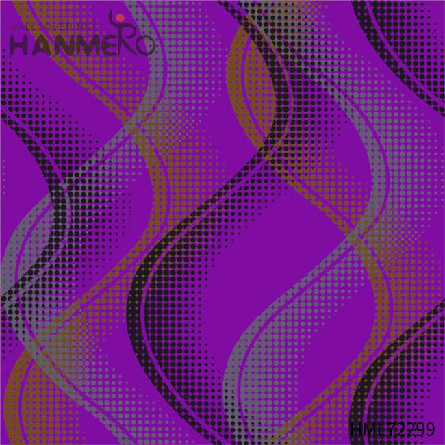 HANMERO animated wallpaper Exporter Geometric Bronzing European Bed Room 0.53M PVC