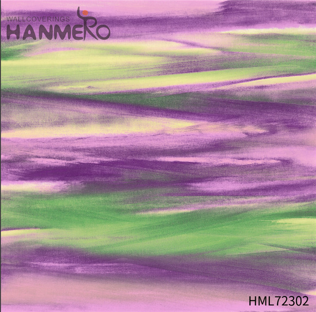 HANMERO wallpaper at Exporter Geometric Bronzing European Bed Room 0.53M PVC