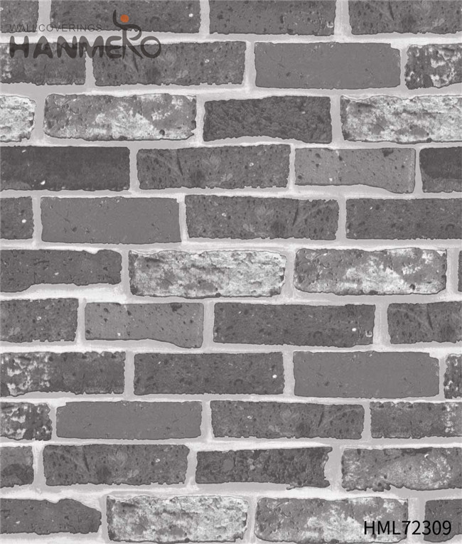 HANMERO home decor hd wallpapers Exporter Geometric Bronzing European Bed Room 0.53M PVC