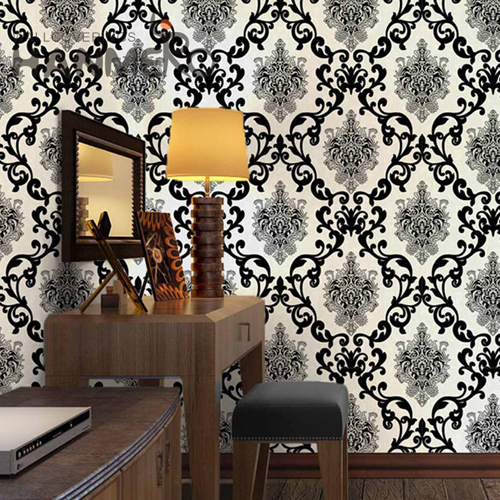 HANMERO PVC Best Selling Flowers cheap wallpaper for home Pastoral Hallways 0.53M Deep Embossed