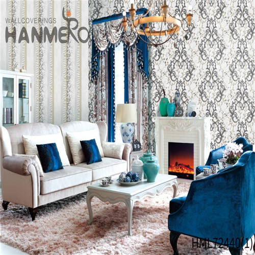 HANMERO 0.53*10M Hot Sex Flowers Deep Embossed European Home Wall PVC online wallpaper shopping