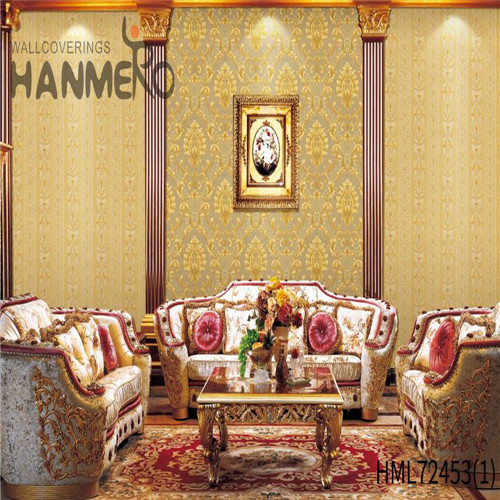 HANMERO PVC Hot Sex 0.53*10M Deep Embossed European Home Wall Flowers online wallpaper shop