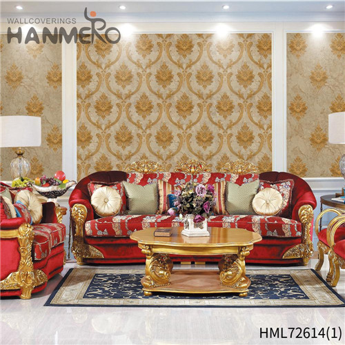 HANMERO wallpaper designs for walls Exported Flowers Deep Embossed Pastoral Theatres 1.06*15.6M PVC
