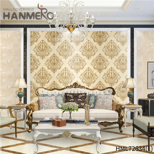 HANMERO PVC Exported Flowers Deep Embossed designer wallcoverings Theatres 1.06*15.6M Pastoral