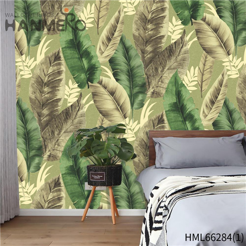 HANMERO PVC Decoration Flowers Bronzing Pastoral 0.53*10M Hallways home wall wallpaper