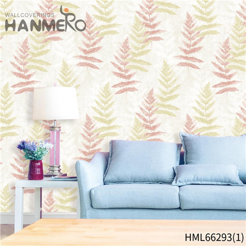 HANMERO PVC Pastoral Flowers Bronzing Decoration Hallways 0.53*10M wallpaper direct