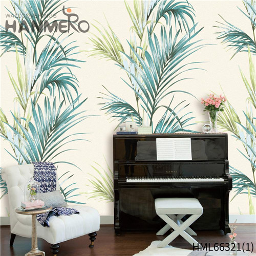 HANMERO Decoration PVC Flowers Bronzing Hallways 0.53*10M design of wallpapers of rooms Pastoral