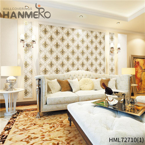HANMERO PVC The Lasest Geometric Technology 1.06*15.6M Hallways European shop online wallpaper