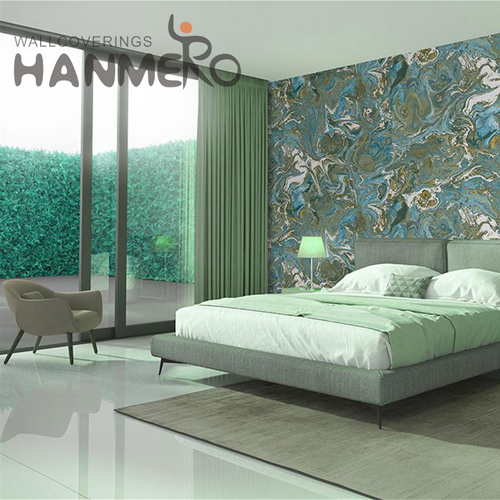 HANMERO PVC 1.06*15.6M Landscape Technology Classic Lounge rooms Seller black border wallpaper