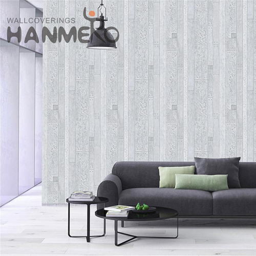 HANMERO PVC Exporter Geometric Flocking Modern Children Room 1.06*15.6M picture wallpaper