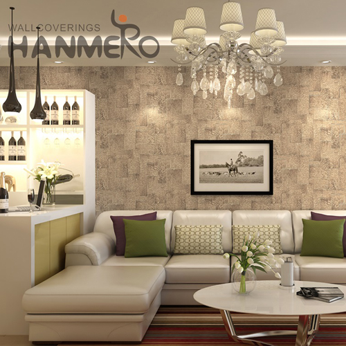 HANMERO PVC Exporter modern black and white wallpaper Flocking Modern Children Room 1.06*15.6M Geometric