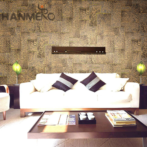 HANMERO PVC Exporter Geometric black wallpaper decor Modern Children Room 1.06*15.6M Flocking