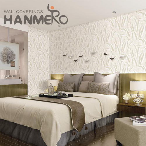 HANMERO online wallpaper store Low price Landscape Flocking Pastoral House 1.06*15.6M PVC