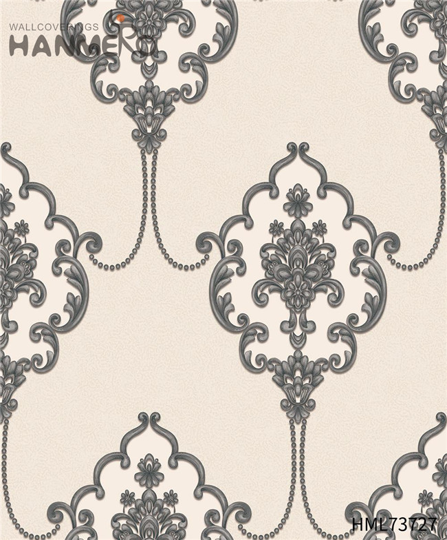 HANMERO PVC Strippable Landscape Deep Embossed room wallpaper Restaurants 0.53M Pastoral