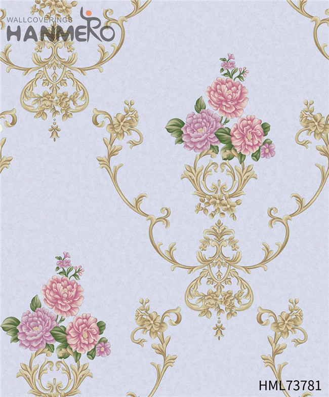 HANMERO house wall wallpaper Strippable Landscape Deep Embossed Pastoral Restaurants 0.53M PVC