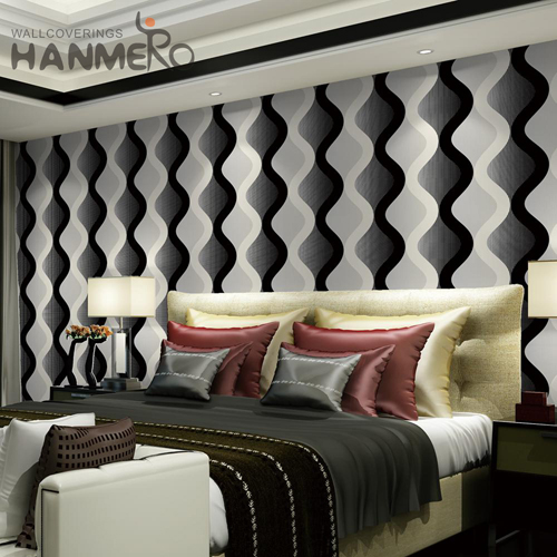HANMERO PVC Cheap Geometric Technology 0.53M Study Room Modern wallpaper purchase online