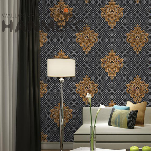 HANMERO PVC Cheap Modern Technology Geometric Study Room 0.53M designer room wallpaper