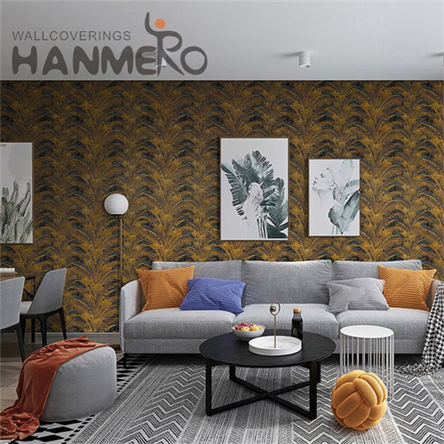 HANMERO Non-woven Stocklot bedroom wallpaper ideas Technology Classic Study Room 0.53*10M Geometric