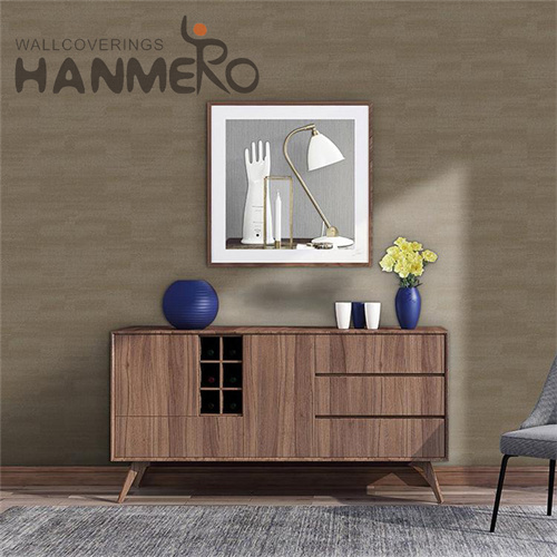 HANMERO Non-woven Technology Geometric Stocklot Classic Study Room 0.53*10M wallpaper online purchase