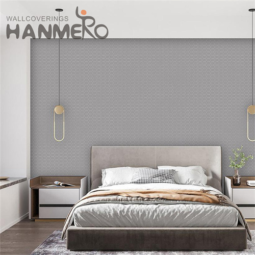 HANMERO Non-woven Stocklot Technology Geometric Classic Study Room 0.53*10M cheap living room wallpaper