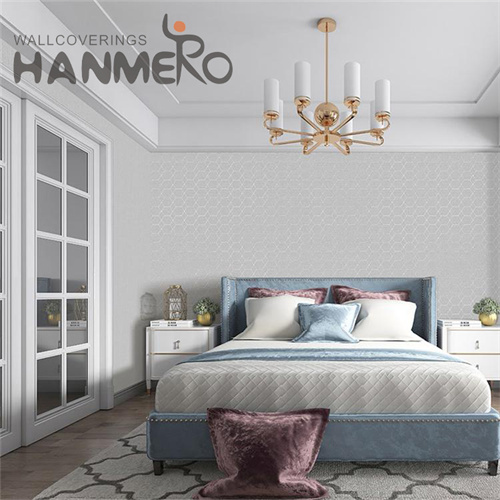 HANMERO Stocklot Non-woven 0.53*10M the house wallpaper Classic Study Room Geometric Technology