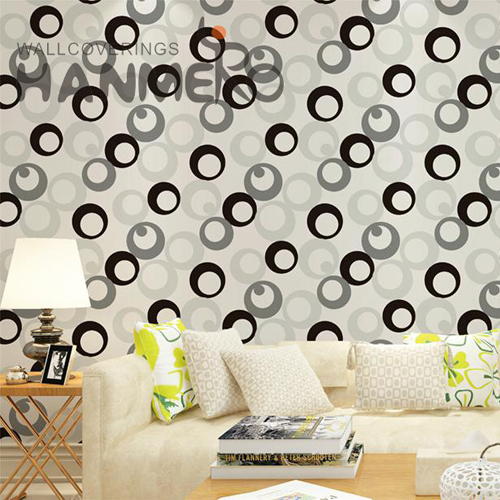HANMERO wallpaper for homes Best Selling Geometric Technology Modern Home Wall 0.53M PVC