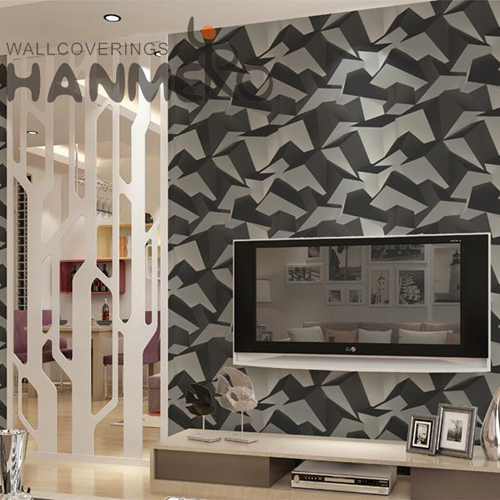 HANMERO PVC Best Selling Geometric 0.53M Modern Home Wall Technology map wallpaper