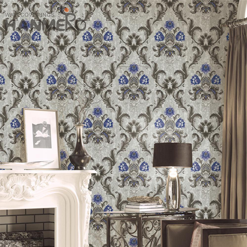 HANMERO PVC Unique Geometric Technology wallpaper for walls online House 0.53M Modern