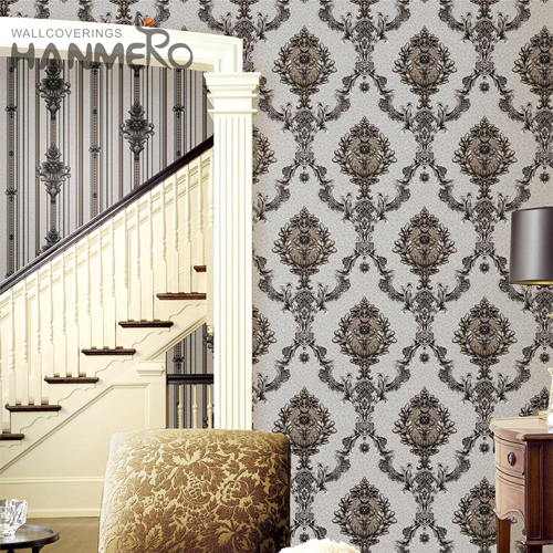 HANMERO PVC Unique Geometric Technology 0.53M House Modern wallpaper walls room