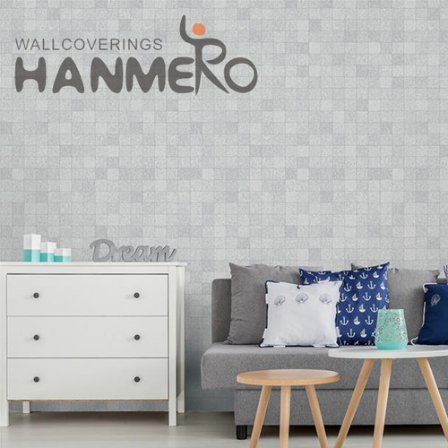 HANMERO PVC Unique Geometric House Modern Technology 0.53M design house designer wallpaper