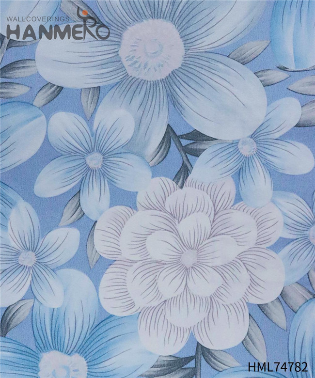 HANMERO Non-woven Best Selling flower wallpaper Technology Modern Exhibition 0.53M Landscape