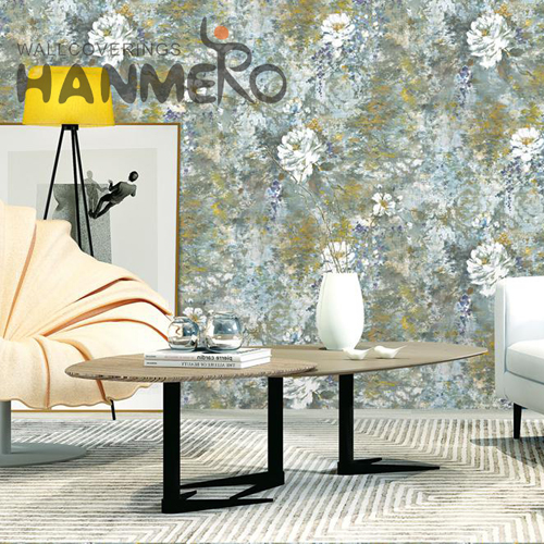 HANMERO Non-woven Unique Geometric Technology Modern Nightclub 0.53M wall wallpaper