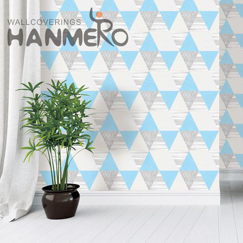 HANMERO Non-woven Unique Geometric Technology 0.53M Nightclub Modern wallpaper of wall