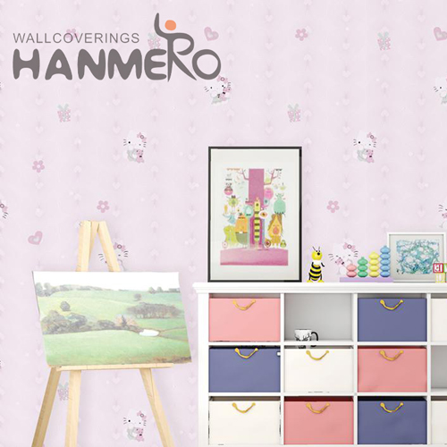 HANMERO Non-woven Factory Sell Directly Landscape Technology Pastoral Exhibition paper wall decor 0.53M