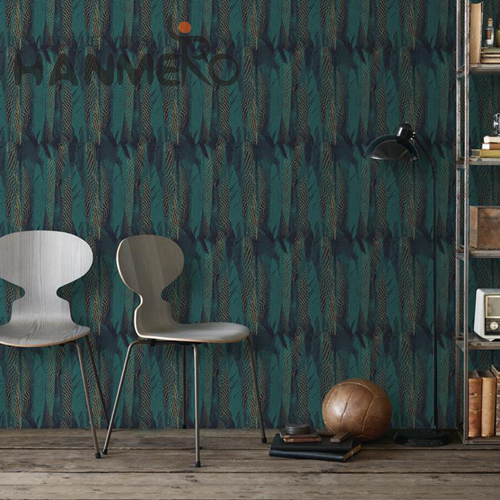 HANMERO Non-woven Factory Sell Directly Landscape Technology Pastoral 0.53M Exhibition wallpaper of wall