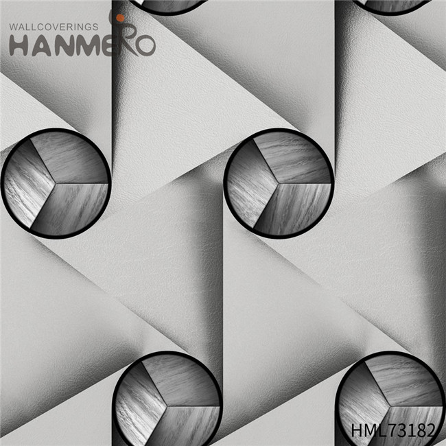 HANMERO home decor wallpaper ideas Imaginative Geometric Technology European Theatres 0.53M PVC