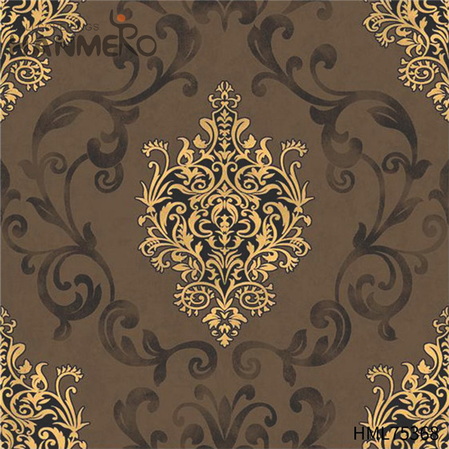 HANMERO PVC Gold Foil Unique Flowers Deep Embossed buy wallpaper online Children Room 0.53*10M European