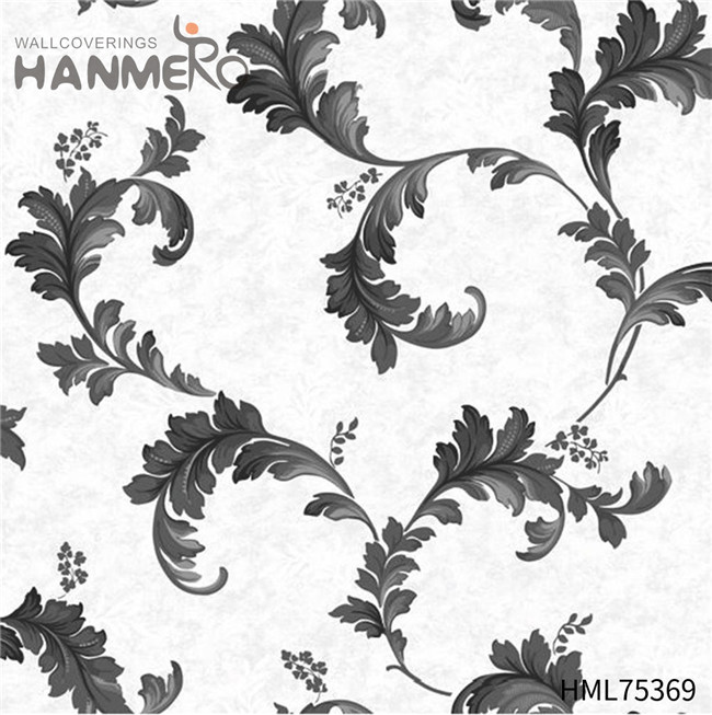 HANMERO PVC Gold Foil Unique Flowers Deep Embossed European purple wallpaper 0.53*10M Children Room