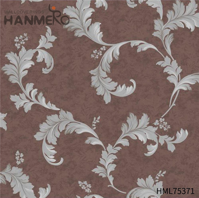 HANMERO 0.53*10M Unique Flowers Deep Embossed European Children Room PVC Gold Foil kitchen wallpaper ideas