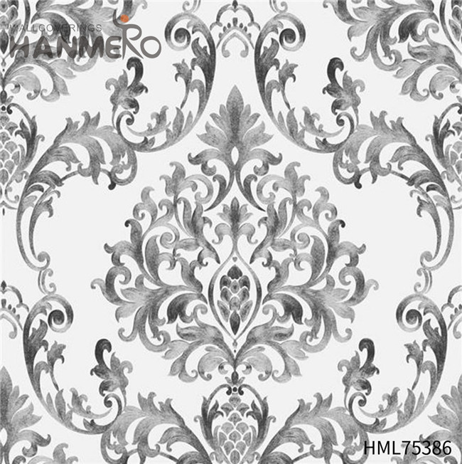 HANMERO Deep Embossed Unique Flowers PVC Gold Foil European Children Room 0.53*10M home decor wallpaper designs